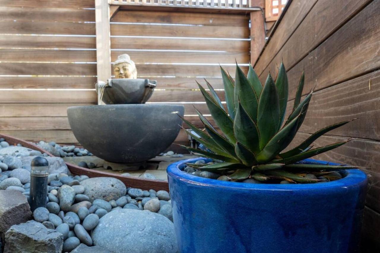 Coastal Zen Cottage - Walk To Beach ฮาล์ฟมูนเบย์ ภายนอก รูปภาพ